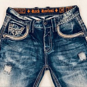 Rock Revival Mens Triton Boot Jean 